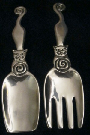 Handcrafted Aluminium Cutlery